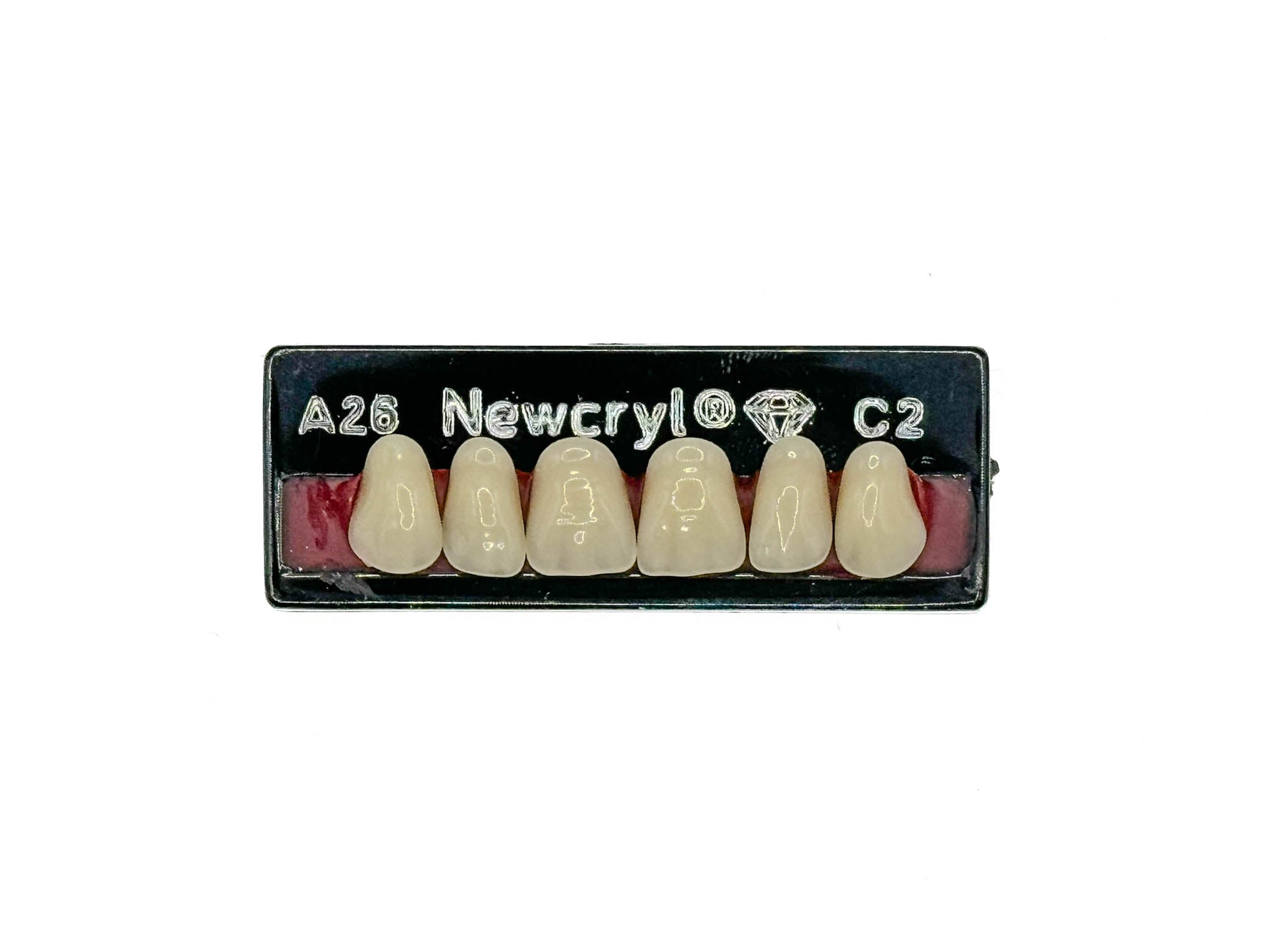 Dientes newcryl x 6 sa a26 col c2