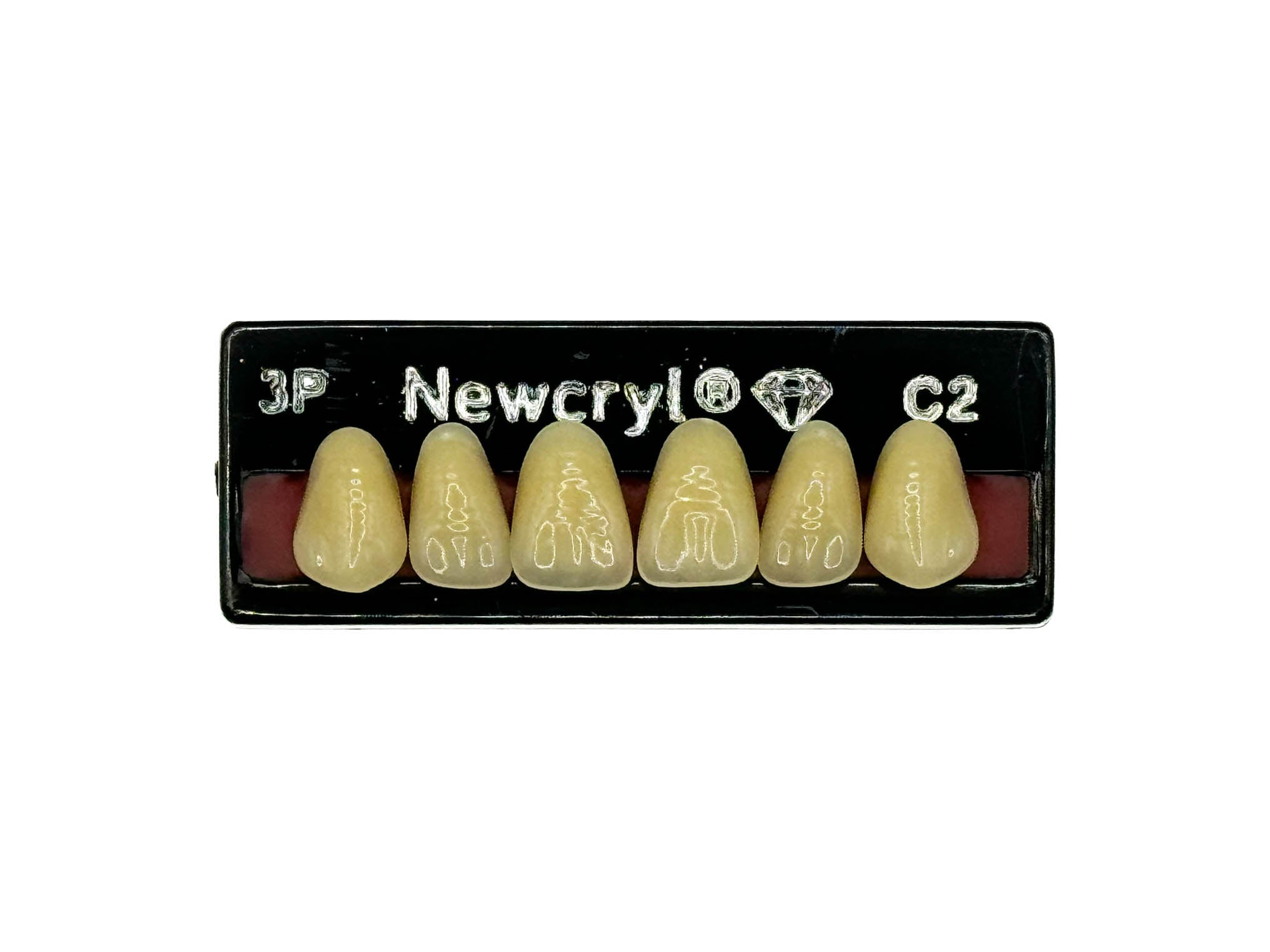 Dientes newcryl x 6 sa 3p col c2