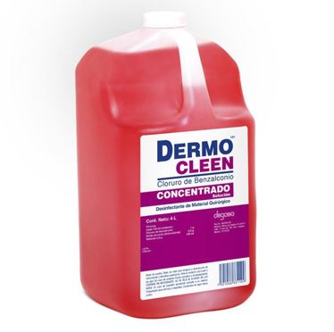 Clor benzalconio dermocleen concentrado bote 4 l pieza