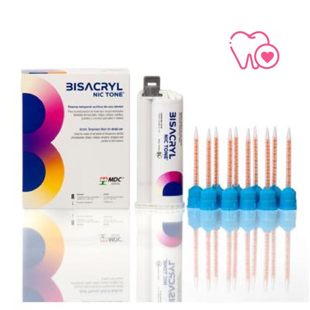 Bisacryl 10:1 bl cartucho 76gr/10 puntas mezcladoras