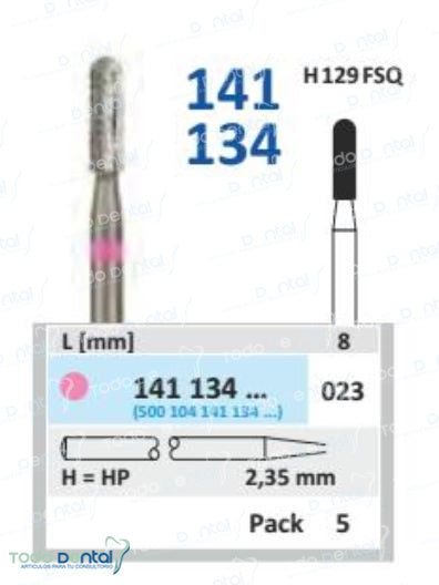 Freson de carburo de tungsteno Horico y Brasseler