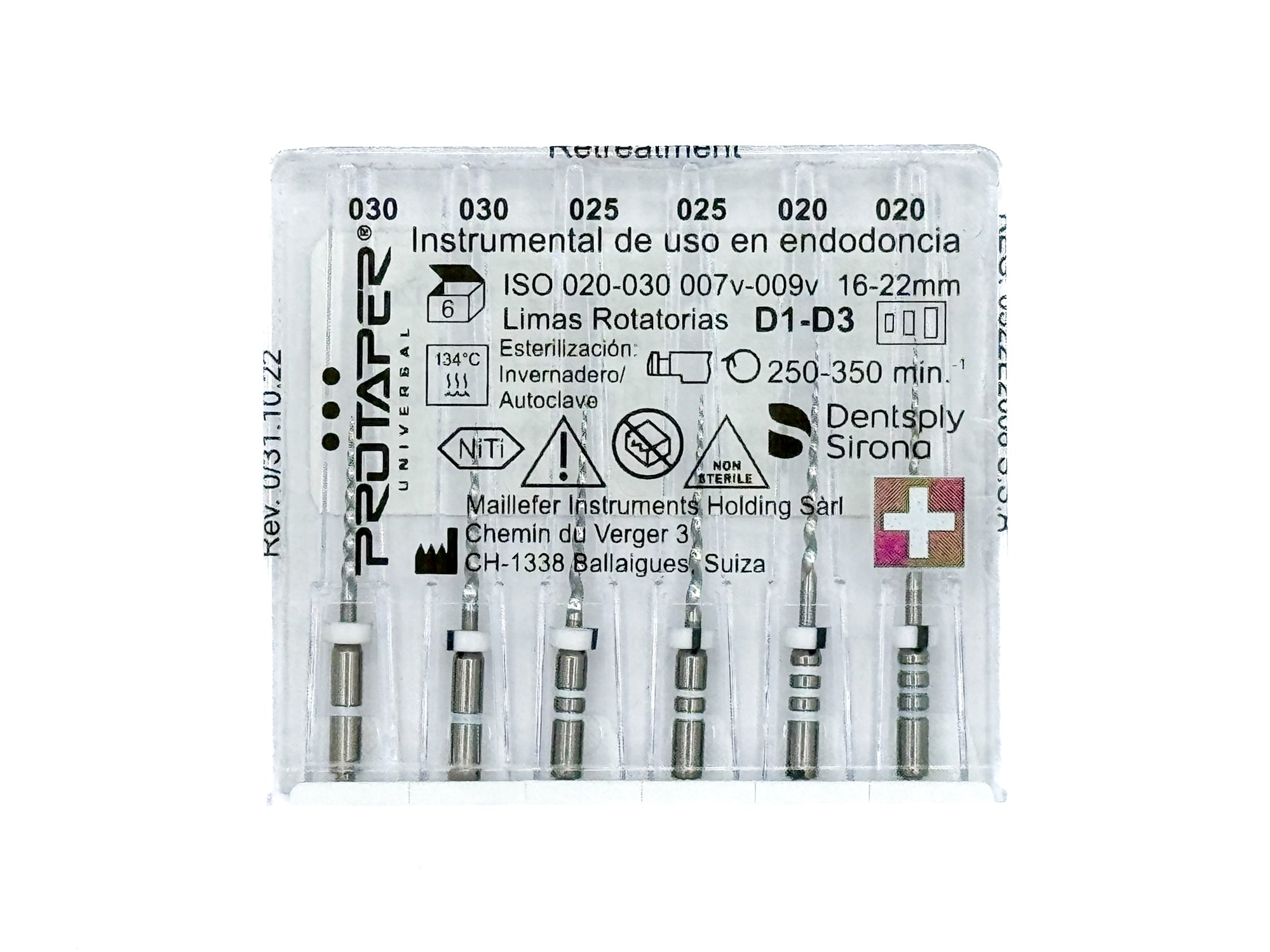 Protaper universal  retratamiento set