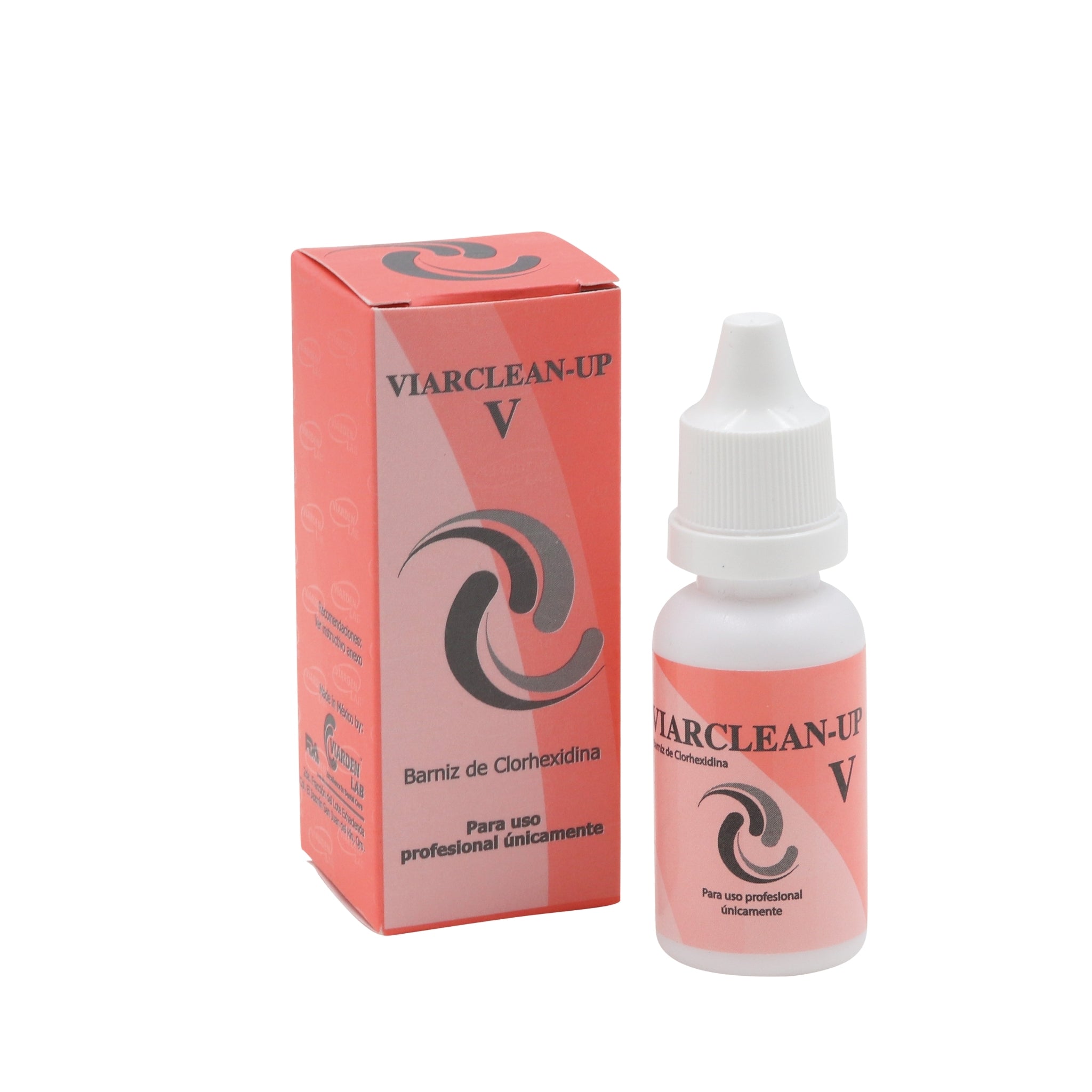 Viarclean up V (barniz de clorhexidina al 2%) 10ml