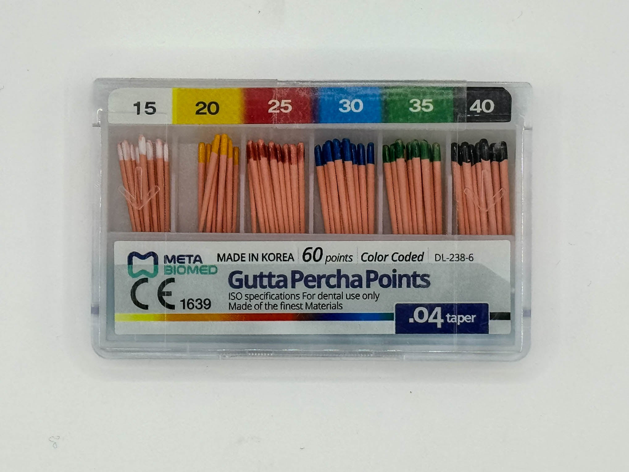 Gutapercha metabiomed E&Q plus (.04) 15-40