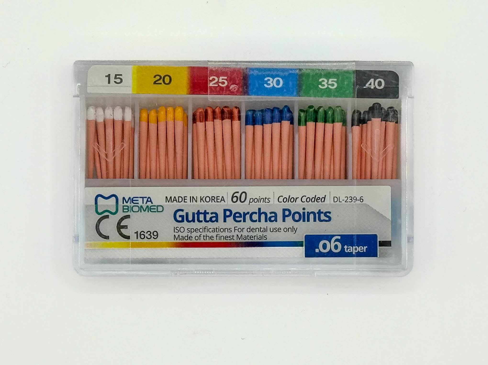 Gutapercha metabiomed E&Q plus (.06) 15-40