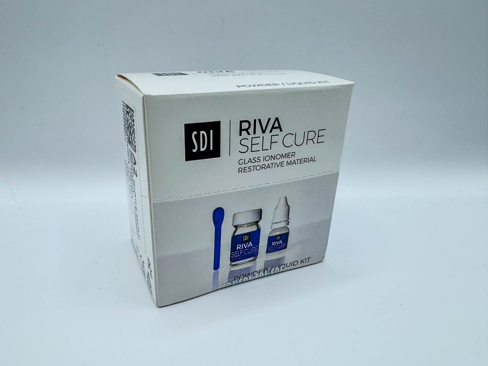 Riva sc a2 med - ionomero de vidrio autocurable restaurador polvo 10g liquido 5.2ml