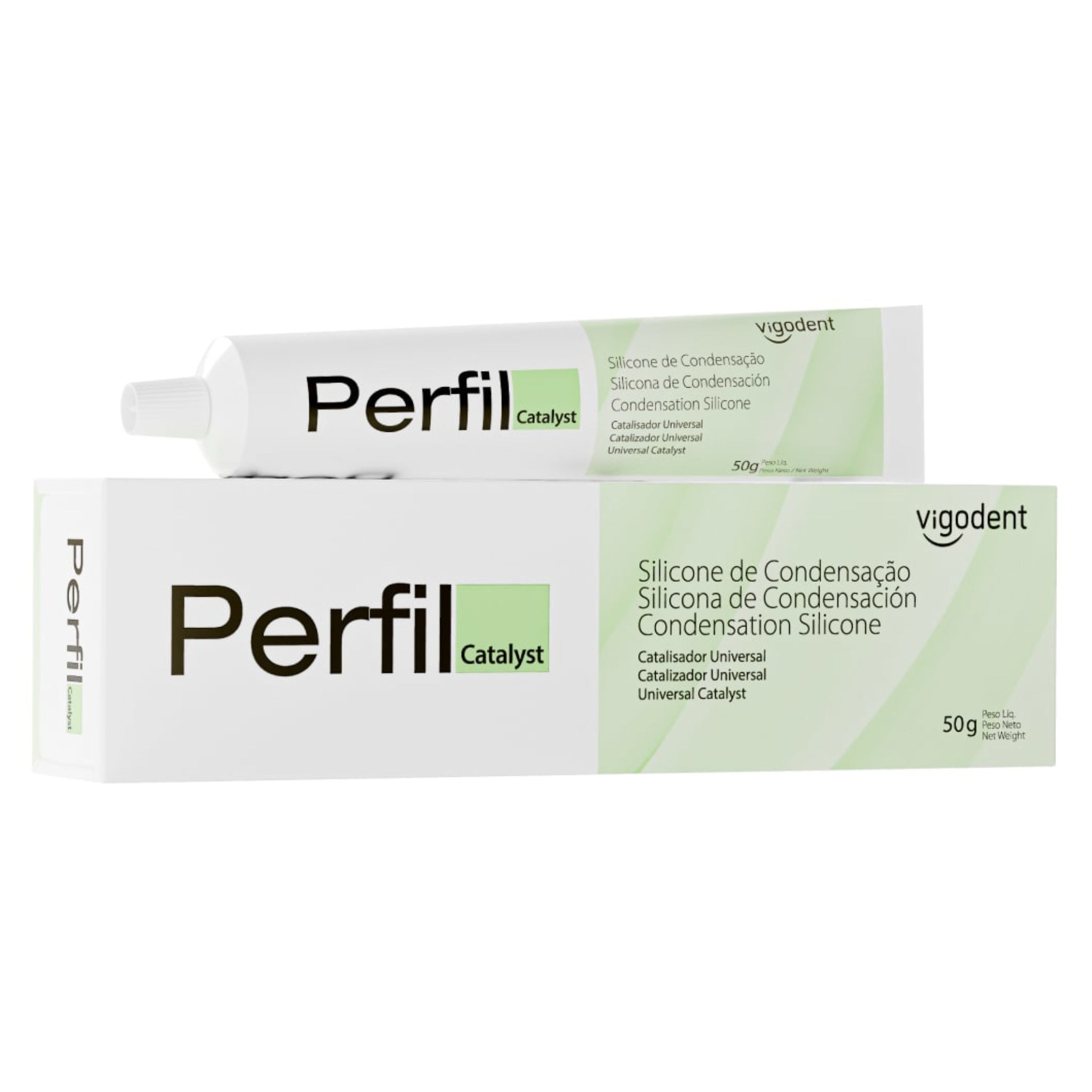 Perfil catalyst - material de impresion por condensacion catalizador verde tubo 50g