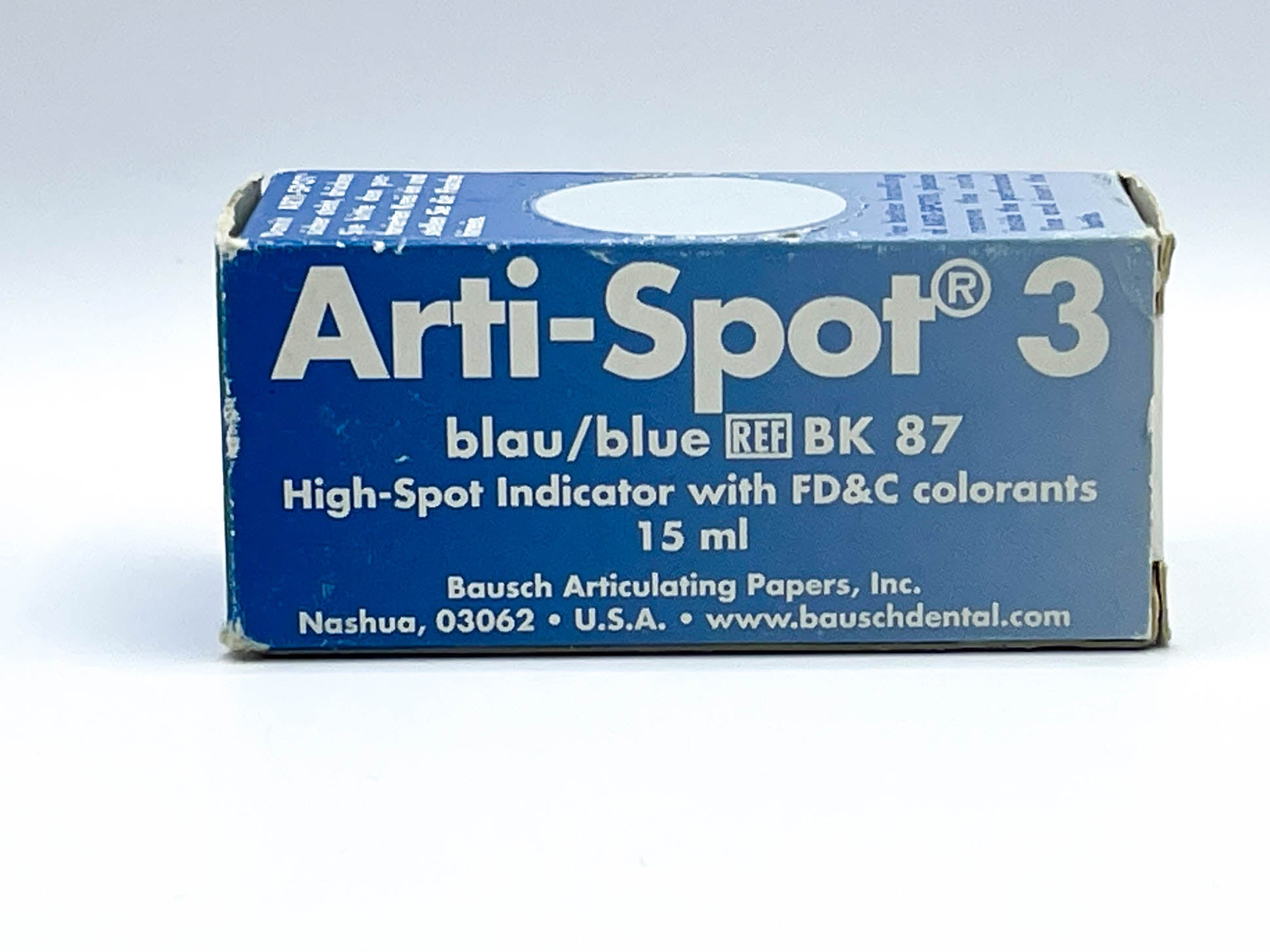 Arti-spot 3 de 3 micras color azul 15ml para fricciones