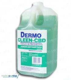 Clor benzalconio dermocleen jabon  cbd bote 4 l pza