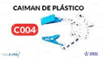 Caiman o porta toalla de plastico