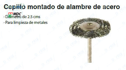 Abrasivos MDC (Discos, conos, cepillos, etc.)