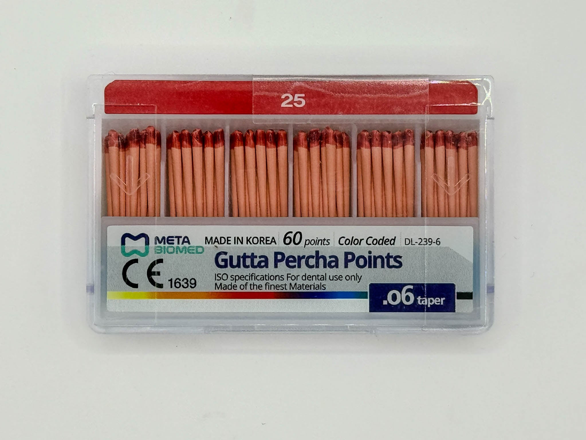 Gutapercha metabiomed E&Q plus (.06) # 25