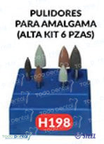 Pulidores para amalgama de alta (kit 6 pzas.)