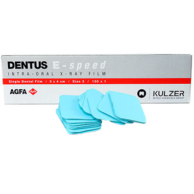 Rx periapical agfa adulto con 150