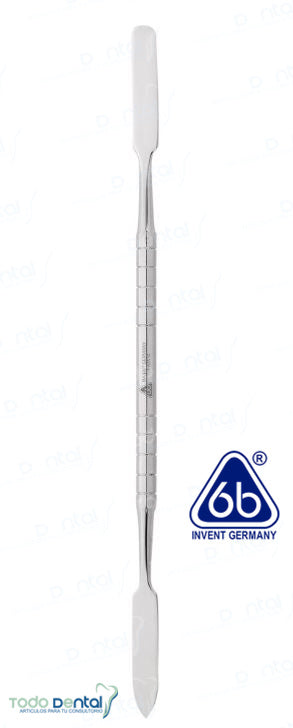 Espatula para cemento doble hexagonal