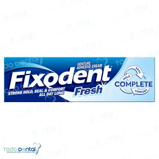 Fixodent crema adhesiva 40 ml. Fresh mint. Oral-b