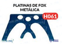 Platina de fox.