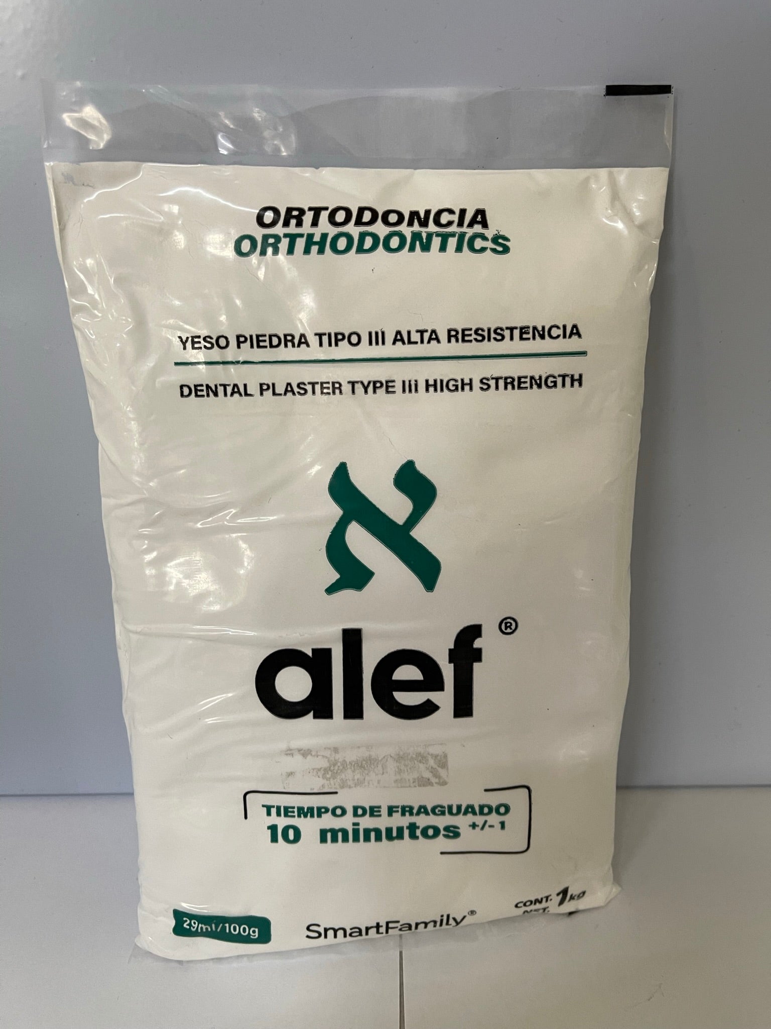 Yeso alef para ortodoncia 1kg